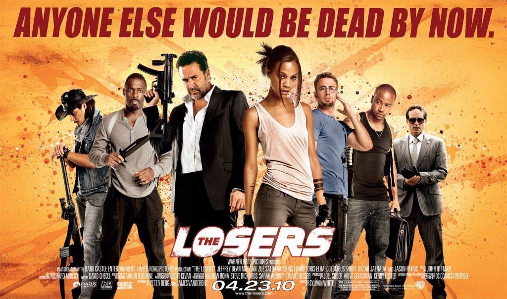 The Losers Quad Poster
