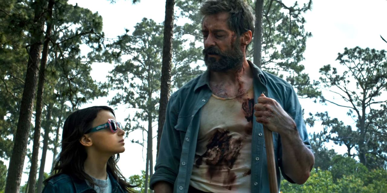 Wolverine and X-23 in Logan