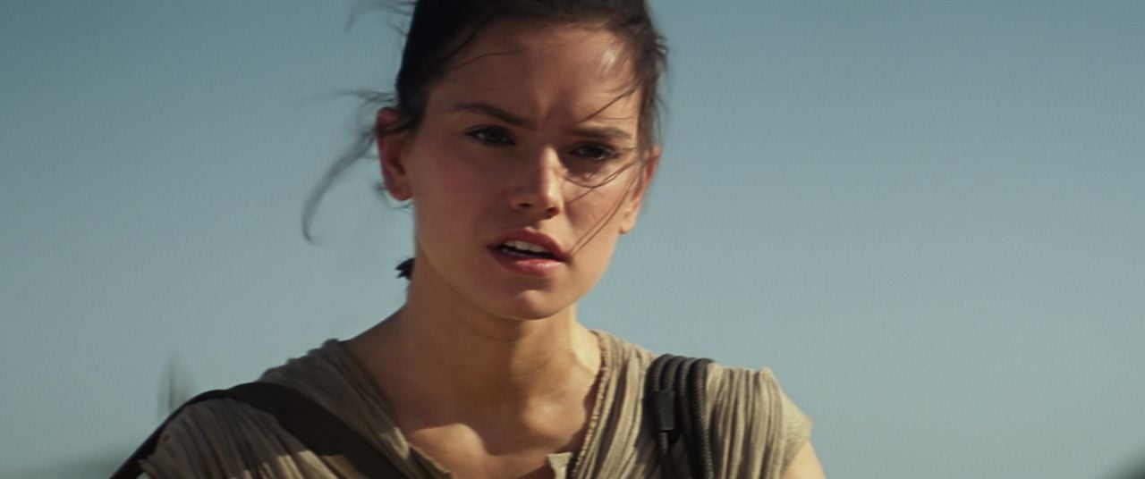 Daisy Ridley in Force Awakens