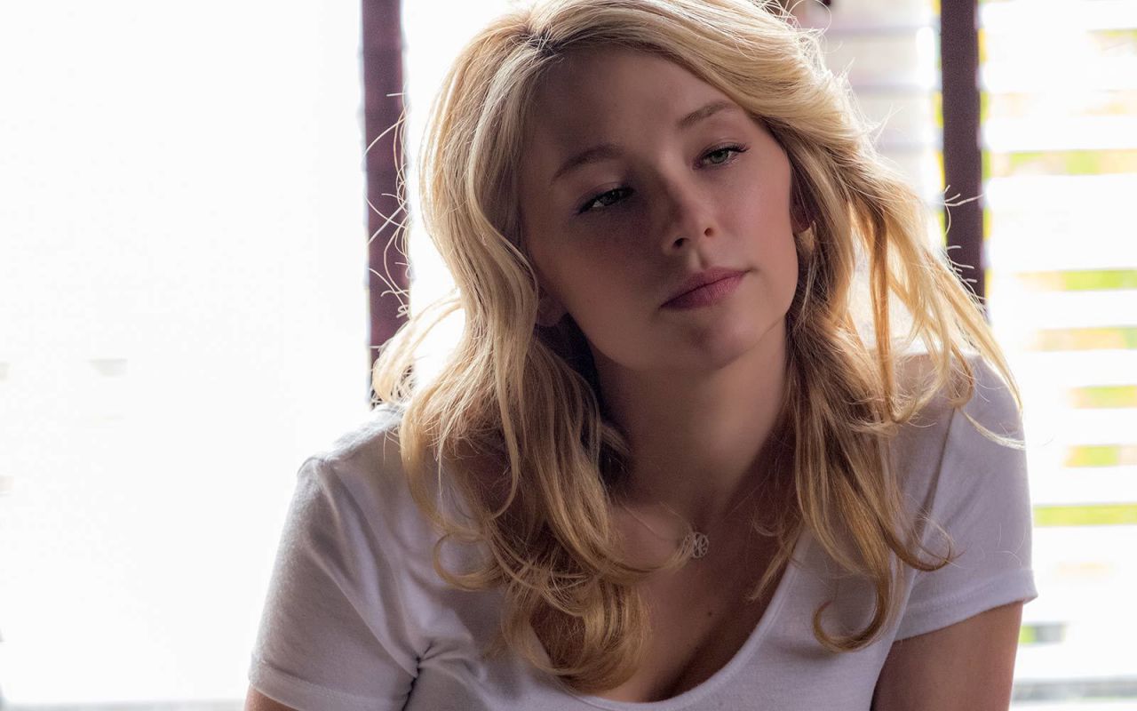 Haley Bennett in The Girl on the Train