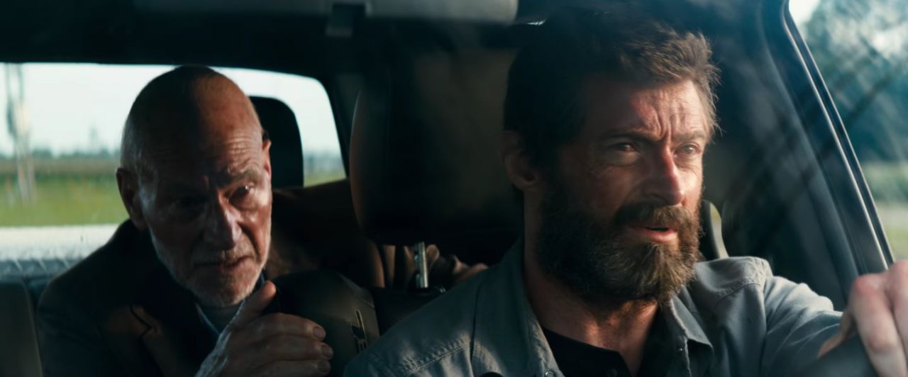 Professor X and Wolverine in Logan