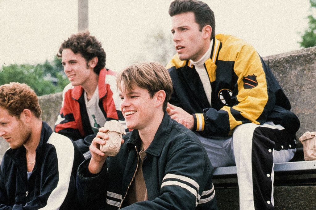 Ben Affleck, Matt Damon and Casey Affleck in Good Will Hunting