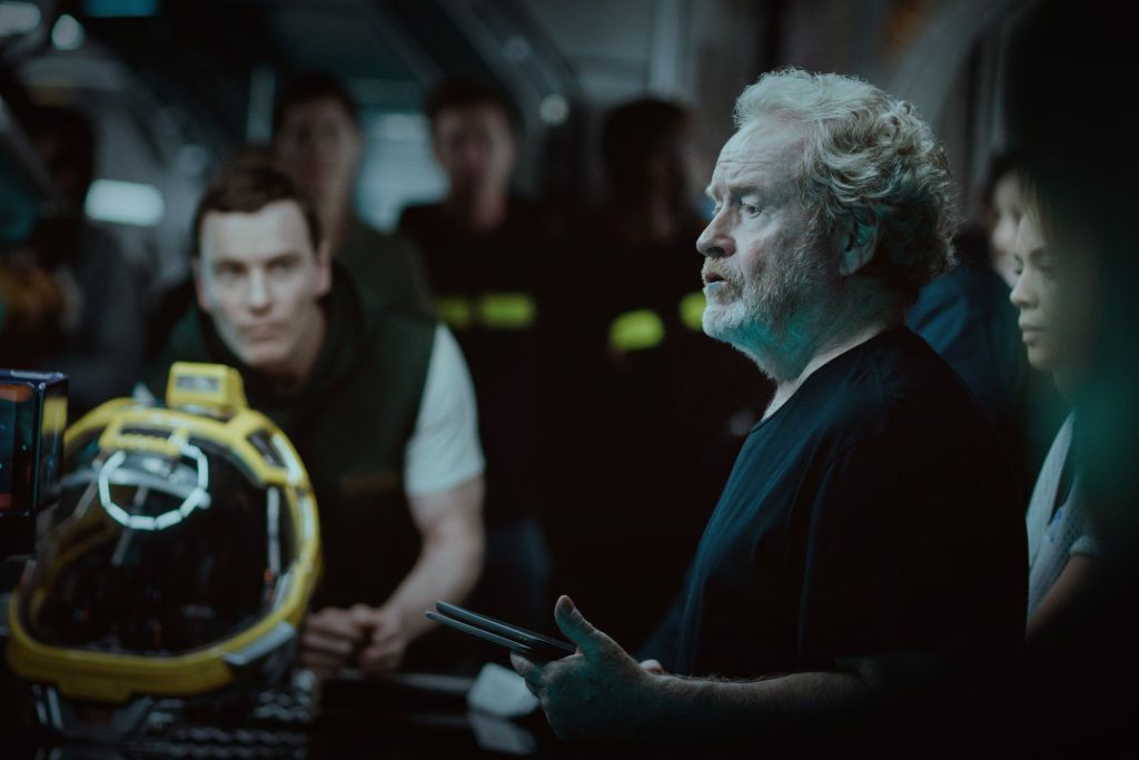Ridley Scott Directing Alien Covenant