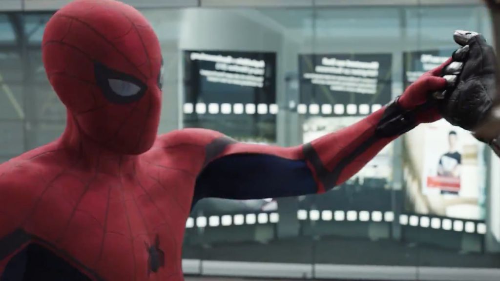 Spider-Man Cameo in Captain America Civil War