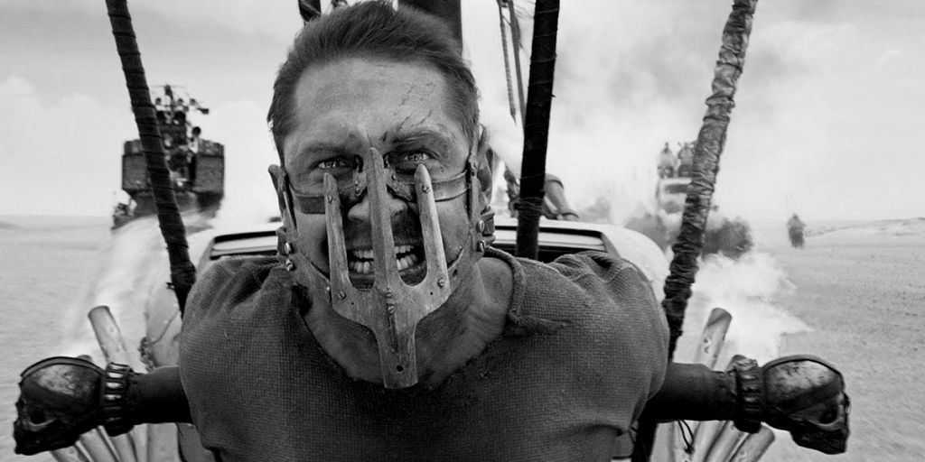 Mad Max Fury Road Black and White