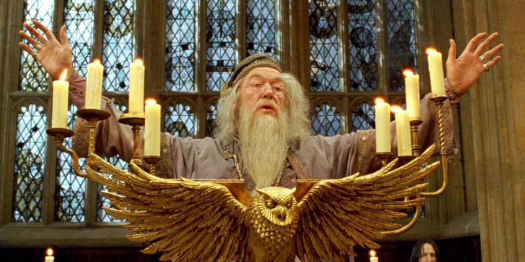 Michael Gambon as Professor Dumbledore