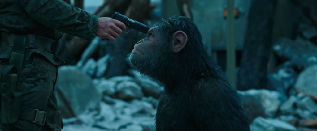 Woody Allen in War for the Planet of the Apes