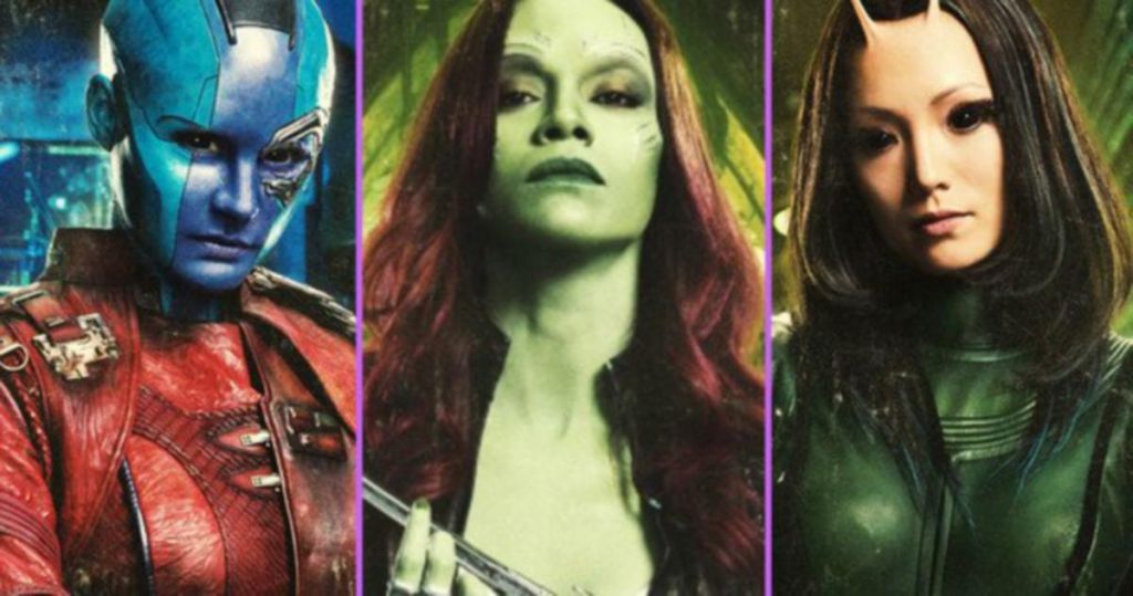 Female Guardians of the Galaxy Characters