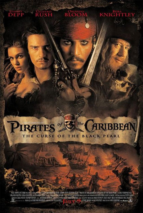 Pirates of the Caribbean: The Curse of the Black Pearl Poster #1 of