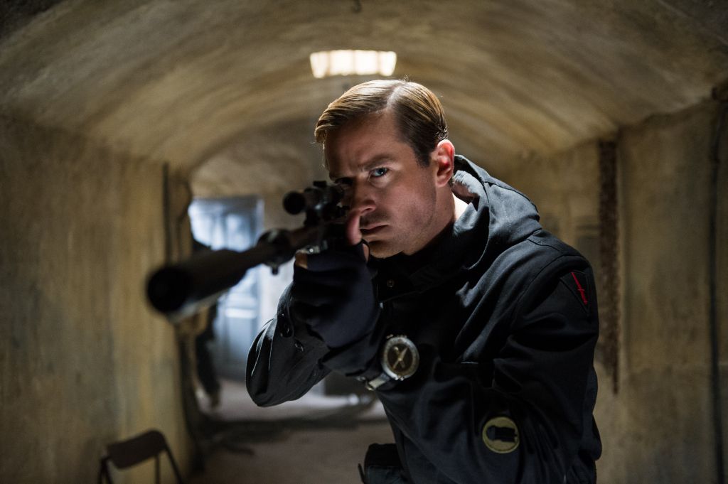 Armie Hammer in Man from U.N.C.L.E.