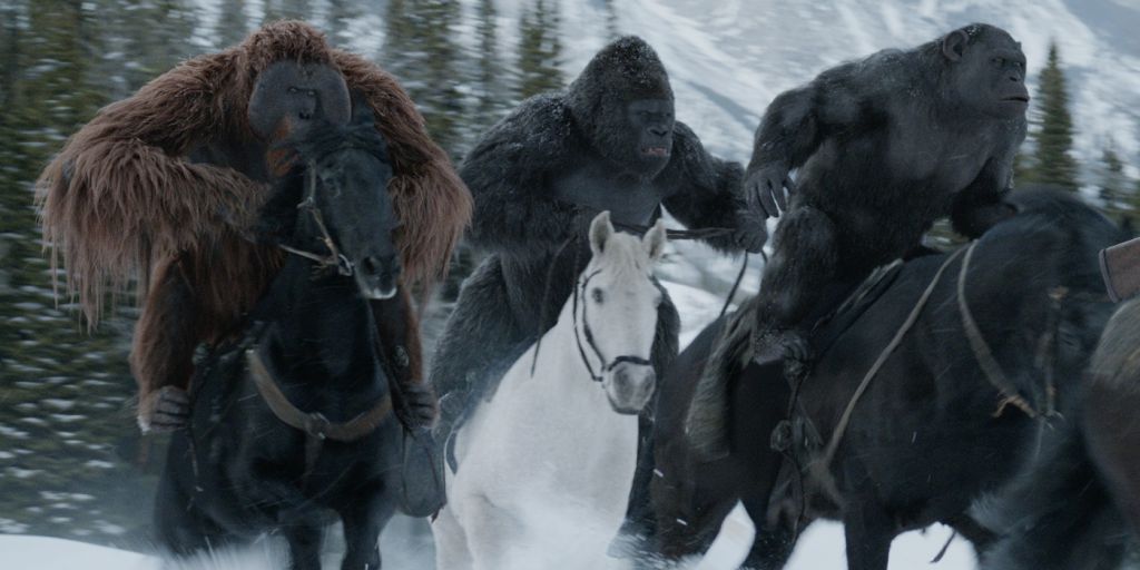 Maurice in War for the Planet of the Apes