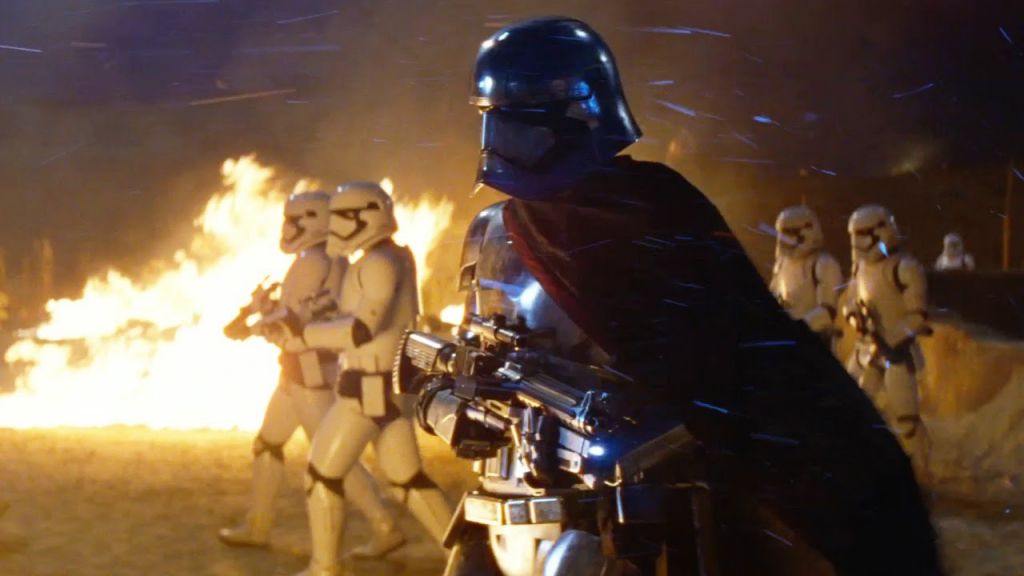 Captain Phasma in Star Wars The Force Awakens