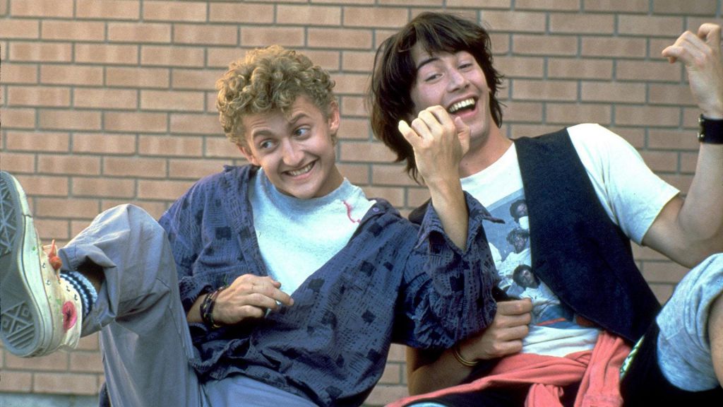 Excellent Bill and Ted Keanu Reeves